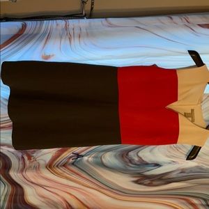 Beautiful crepe fabric fully lined dress